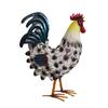 Large Metal Rooster Statue, Outdoor Yard & Patio Decor, Vintage Animal Sculpture Figurine for Garden Home Gift
