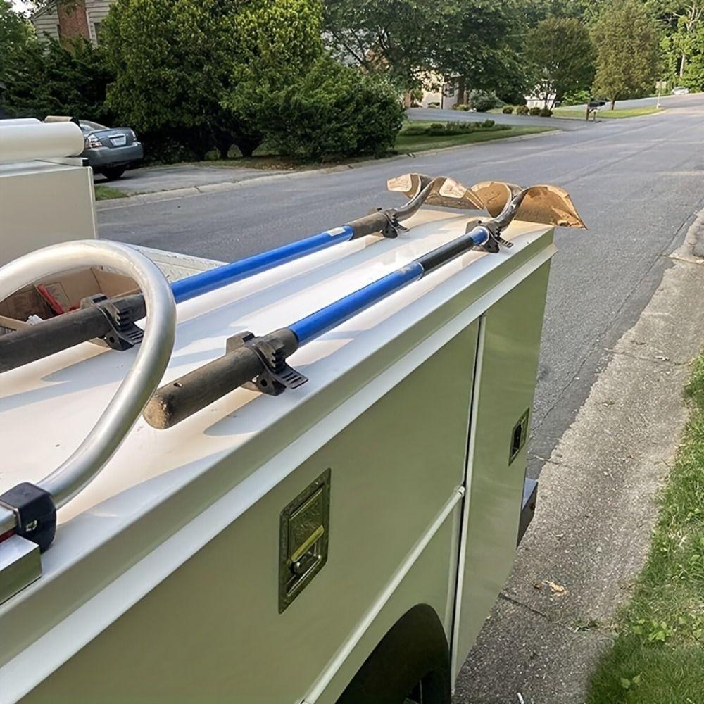 2Pcs Mount Bracket Quick Fist Clamp 1" - 1.5" Diameter Quick Mounting Rubber Clamp  Boat