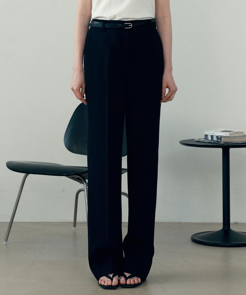 MIND BRIDGE WOMEN [On][W][Cool][Double Pleat Option] Summer Daily Wide Slacks - 3 Colors