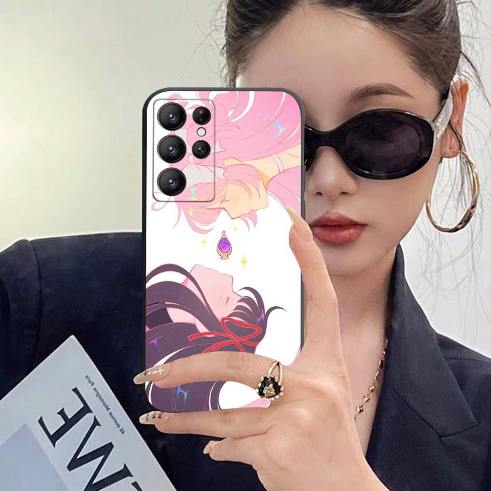 Beliebte Anime-Mädchen Hülle Für Samsung Galaxy Hülle S25 S23 S22 S21 S30 S20 S10 Ultra Plus FE TPU Weiche Hülle