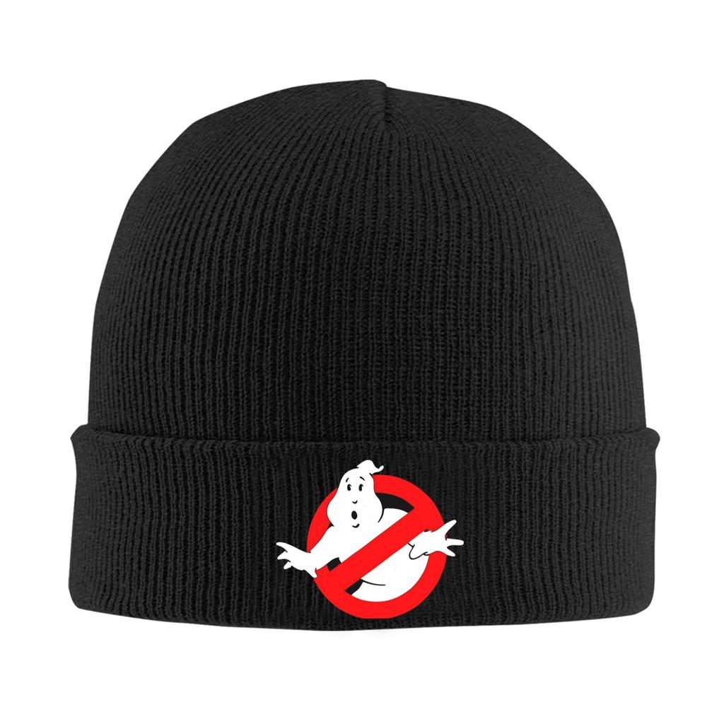 Ghostbusters Movie Knit Hat Beanie Hats Outdoor Warm Adult Unisex Bonnet Hats Autumn Winter Design Vintage Caps Gift