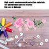 Embroidered Patch Sew On Flower Cotton Environmental Unique DIY Clothing Accessories for Vests Hats Rose Rouge