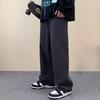 Herren Alltag Jeans Elastischer Kordelzugbund Weiter Bein Denim Hose Taschen Design High Street Stil Alltags Hose Streetwear