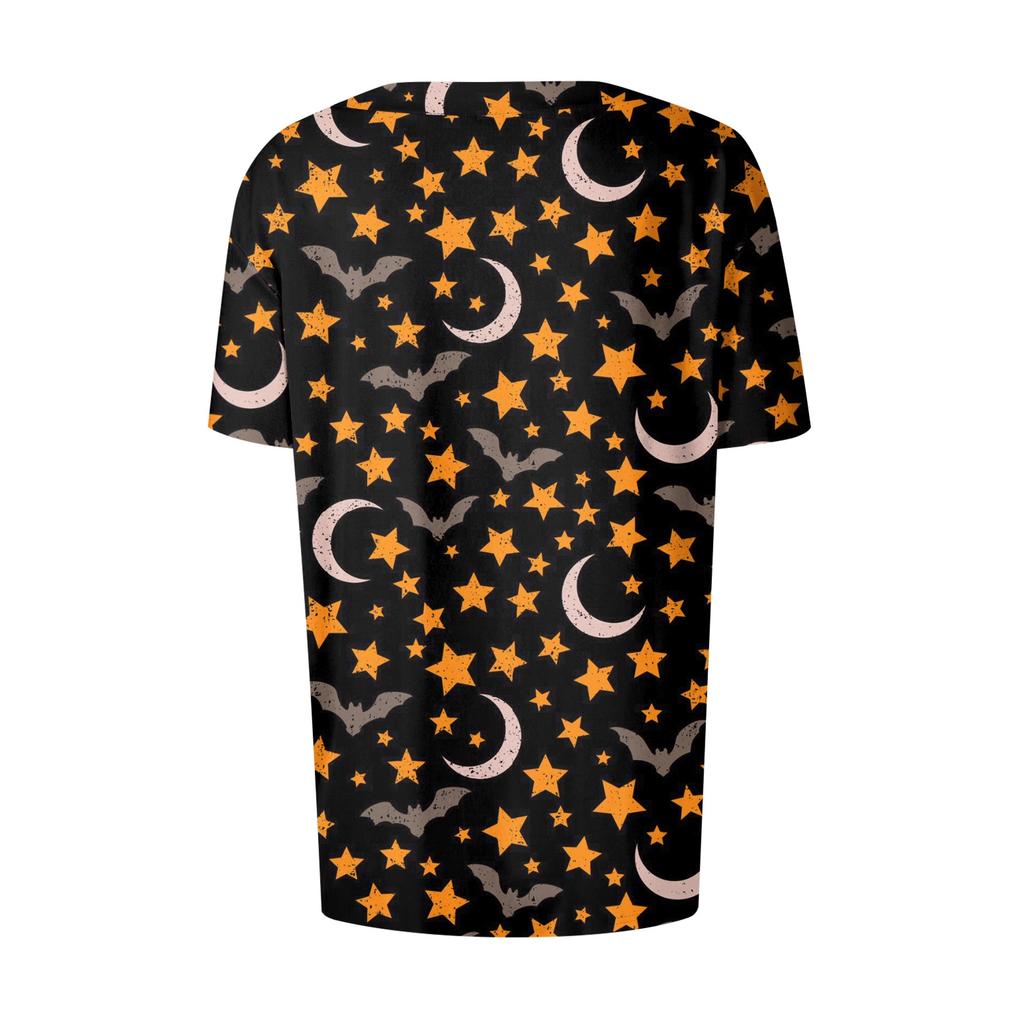 Dámské vzorované kapsy s krátkým rukávem, stojáček s pracovním potiskem, jednořadové ochranné oblečení, svetřík, top