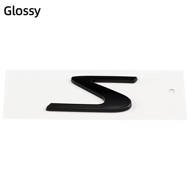 Auto ABS S Logo Kofferraum Karosserie Badge Emblem Aufkleber für M-aserat-i Modena L-evant-e Q-uattroport-e G-hibl-i Granturismo Trofeo