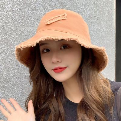 Hat Women'S Summer Big Brim Japanese Face Cover Summer Big Brim Fisherman Versatile Shade Tide Fashion Sunscreen Hat
