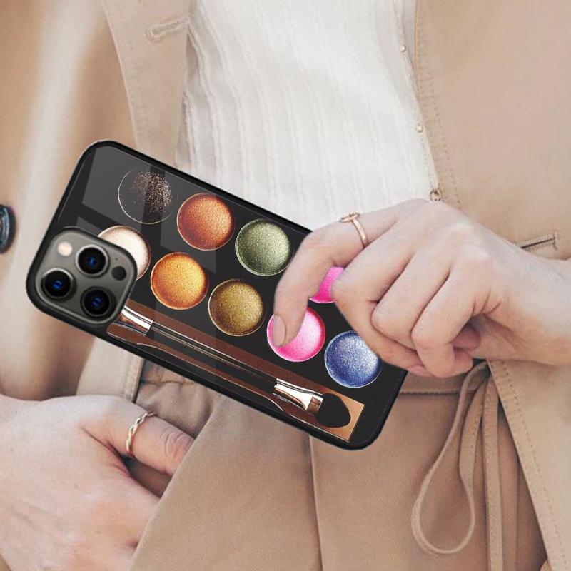 Makeup Eyeshadow Palette Magnetic Phone Case For APPLE iPhone 17 Air 16 14 13 12 Pro Max 15 Plus Wireless Charge MagSafe Cover