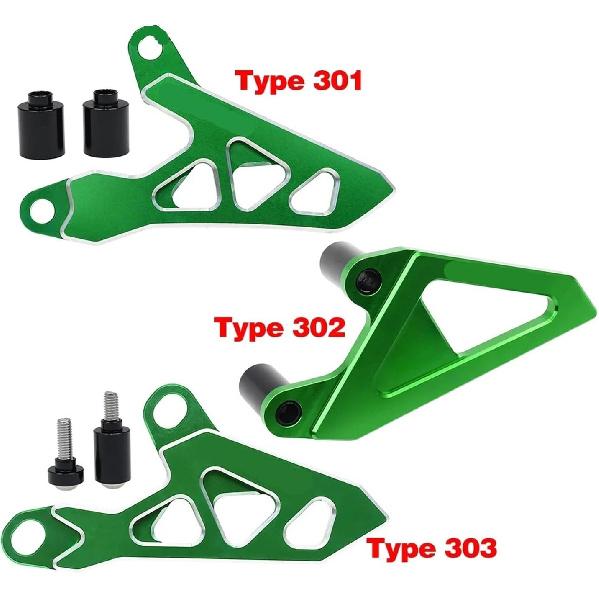 Compatible With Kawasaki KX250F KX125 KX250 KX250F KX450F KLX250 D-TRACKER KXF 250 450 2003-2021 Front Sprocket Cover Chain Protector Guard(Type 302)