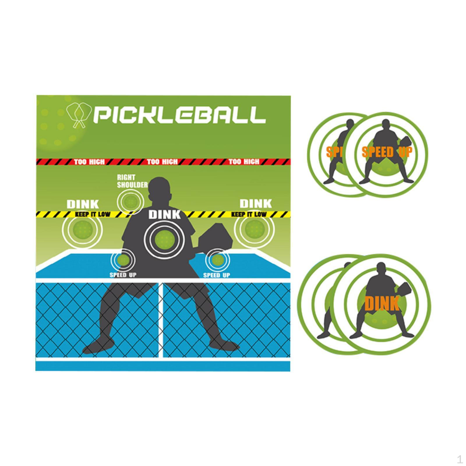 Pickleball Dink Pad Practice Equipment Training Poster Mat for