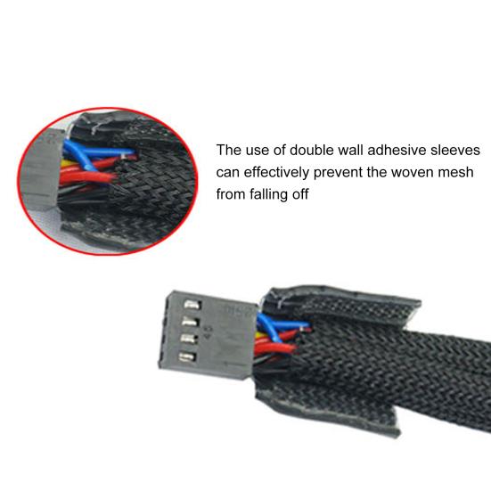 4Pin Computer Cooling Fan Adapter Cable 4-in-1 Computer CPU Fan Adapter Cable Computer Cooler Patch Cord Cooling Fan Accessories