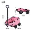 Portable Folding Pet Stroller and Shopping Cart