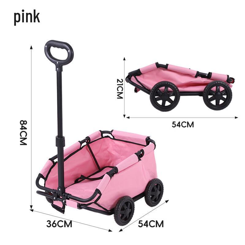 Portable Folding Pet Stroller and Shopping Cart Standard