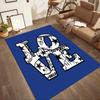 Dallas Area Rug Suitable for Outdoor Dormitory Foyer Dining Room Antislip Carpet Office Home Decor Gift for Festivals