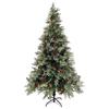 VidaXL Pre-lit Christmas Tree Pine Cones, Christmas Tree with LEDs, Holiday Decoration, Indoor Party Ornament 3094565