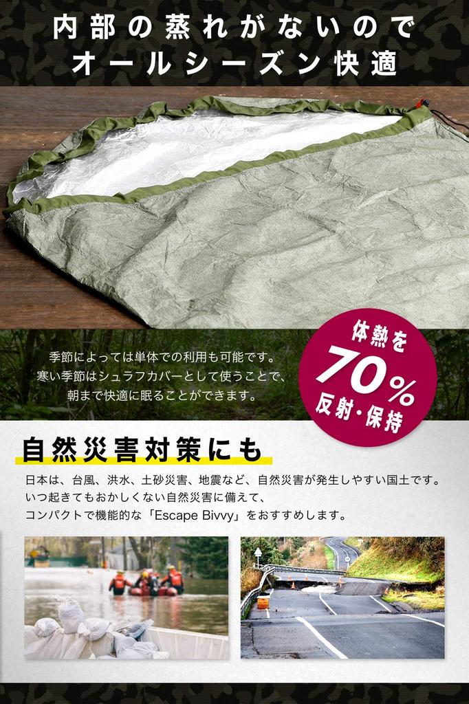 Sleepwear Cover Escape Vivi 180g Ultra-compact and Lightweight Yet Effective At Keeping You Warm