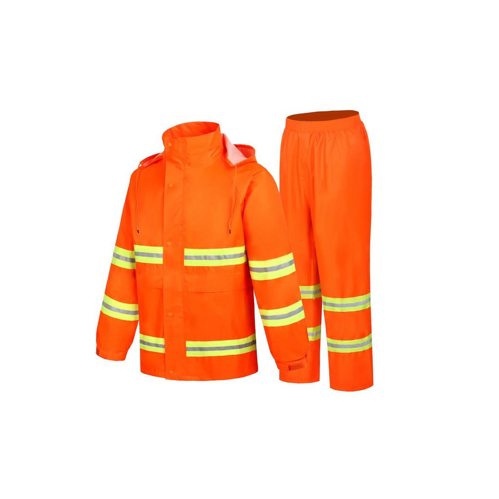 Manufacturer wholesale sanitation split raincoat rain pants set, traffic road administration outdoor greening garden labor protection raincoat