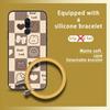 Solid Color Anti-knock Phone Case For Xiaomi Redmi 8 Soft Case Dirt-resistant Bracelet Cartoon Back Cover Funny Youth
