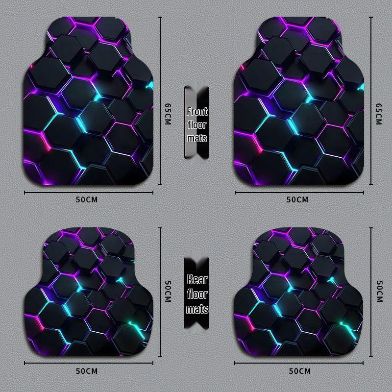 Diatomaceous Earth Car Mats: Absorbent, Wear & Stain-Resistant, Removable, Decorative, Universal Fit