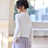 Srcr Women's Silk Blend Short Knit Cardigan