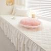 Princess Style Solid Color Bay Window Cushion 2025 New Four All Seasons Universal Bedroom Balcony Tatami Anti Slip Sponge Mat
