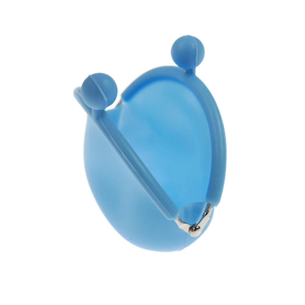 Fast New Silicone Round Coin Purse Wallet Card Rubber Key Phone Design Bag Pouch Monedero De Silicona