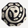 1pc Spiral Patterns Snake Automatic Open/close, Heavy-Duty Iron Frame & 8-Rib structure, Compact Folding Umbrella for Women/Men, All-Season Travel, Ha
