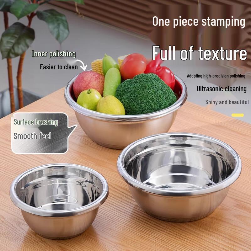 

Stainless Steel Deep Mixing Bowl