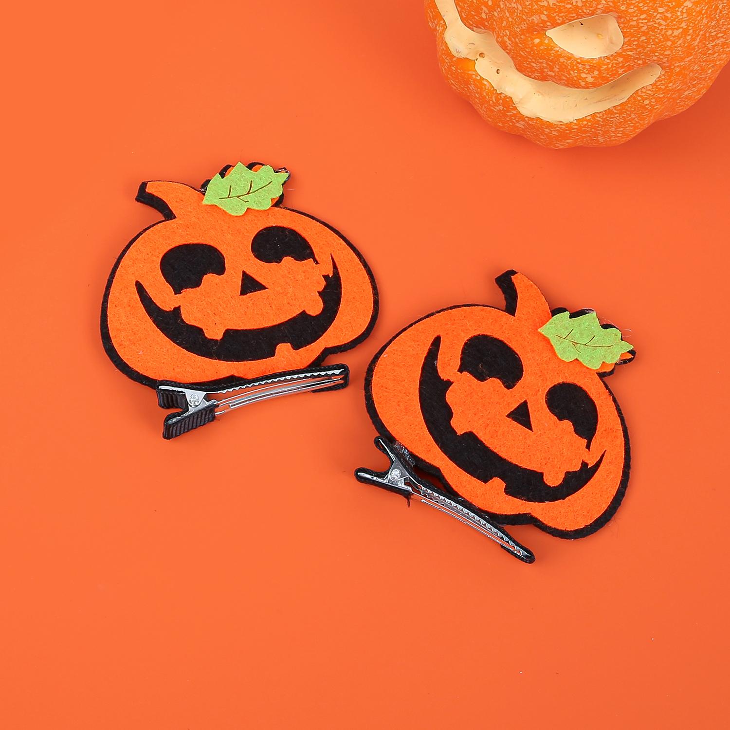

2/14 шт. Детские заколки для волос на Хэллоуин, заколки для волос в виде тыквы, заколки для девочек на фестиваль, вечеринку, заколки-автоматы, заколки для волос, детские аксессуары для волос
