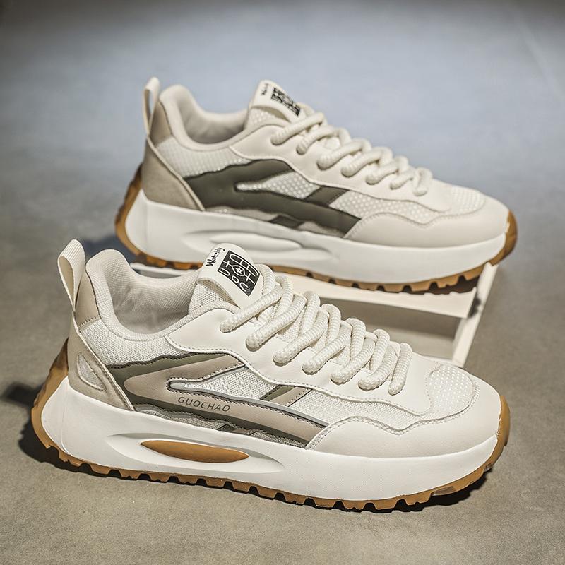 მამაკაცის მოდა შემთხვევითი დაბალი ტოპი სკეიტბორდის ფეხსაცმელი ბიჭების კომფორტული სპორტული ფეხსაცმელი მამრობითი სქესის სტუდენტები ტრენდული რბილი ძირი კლასიკური სუნთქვითი სპორტული დარბაზი არ მოცურების