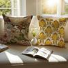 Wzór kwiatowy z orzecha nerkowca Naturalne Etro-A Antyroztoczowy poszewka na poduszkę Niewidoczny zamek Jedwabisty krótki plusz Pokrowiec na poduszkę sofy