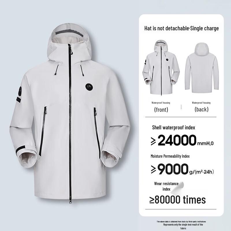 CAMEL Panda Series Hardshell Triple-Proof Outdoor Jacket