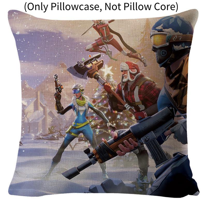 

Наволочка Чехол Декор Гостиной Рождество Хэллоуин Лен Style 2