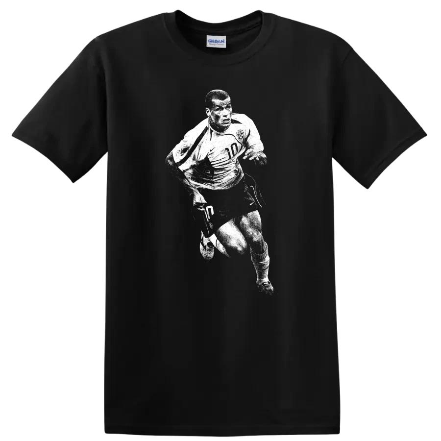 Runner Silhouette Athletic T Shirt for Fitness Training Workout Tee