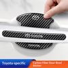 WTRK1 Car Door Handle Bowl Protector Anti-Scratch Carbon Sticker Strip Decals for Toyota RAV4 C-HR Yaris Hilux Prius Auto Accessories