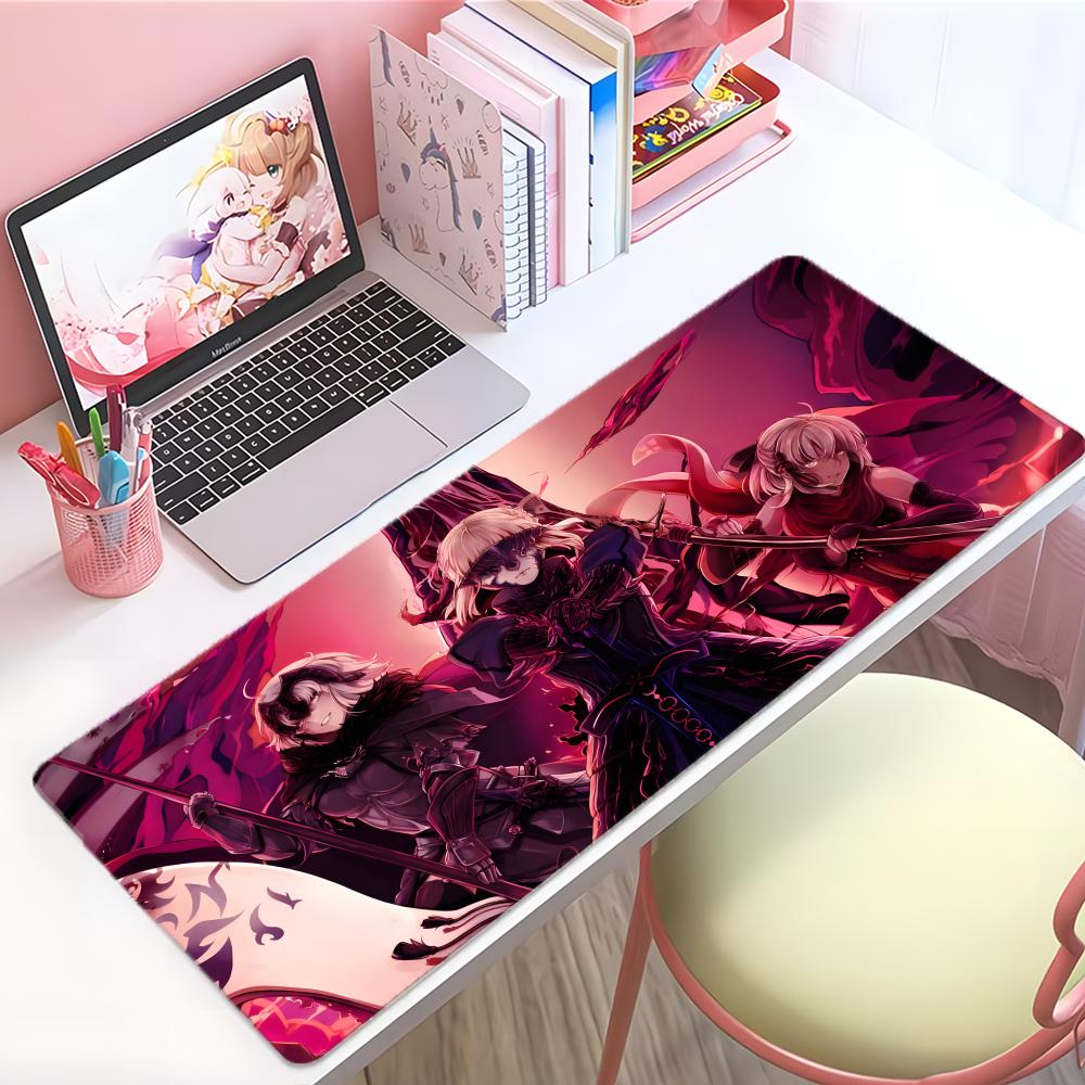 Cool Magical Game Ffategrand Order Mouse Pad Large Thick Desk Pad Stitched Edges Gaming Mouse Mat For Pc