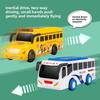 Childrens Police Car School Bus Toy Car With Inertia Motion And Lights For Boys Play