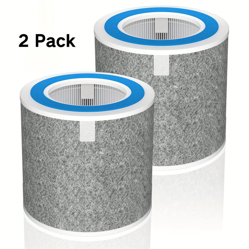 HP102 Replacement Filter,Compatible with Shark Air Purifier HP100,HP102 and 3-in-1 Models HC450,HC451,HC452,HC455,H13 True HEPA