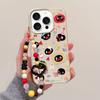 Case For Redmi Note 14 4G 13 12 PRO 5G Plus 11S 13C 14C 12C 12 13 A5 A3 Bracelet Chain Cute Pingu PU Leather Cover