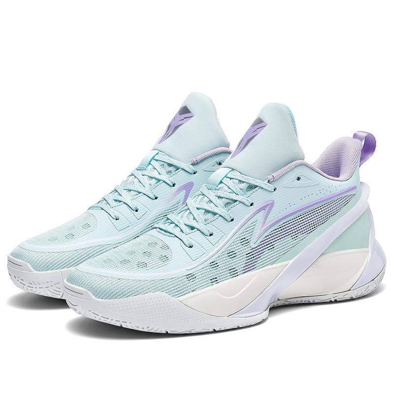 Glow-in-the-dark basketball shoes men's mesh breathable women's shoes Low-top men's shoes cushioned wear sports shoes