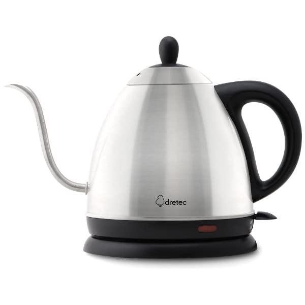 Dretec Drip Kettle Typica 0.8L Silver PO-158SV