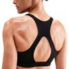 Nike Universa Women's Medium-Support Padded Sport Bra (Unisex) Sports Underwear IB9830 | Black / Anthrct / Dk Smk Gry