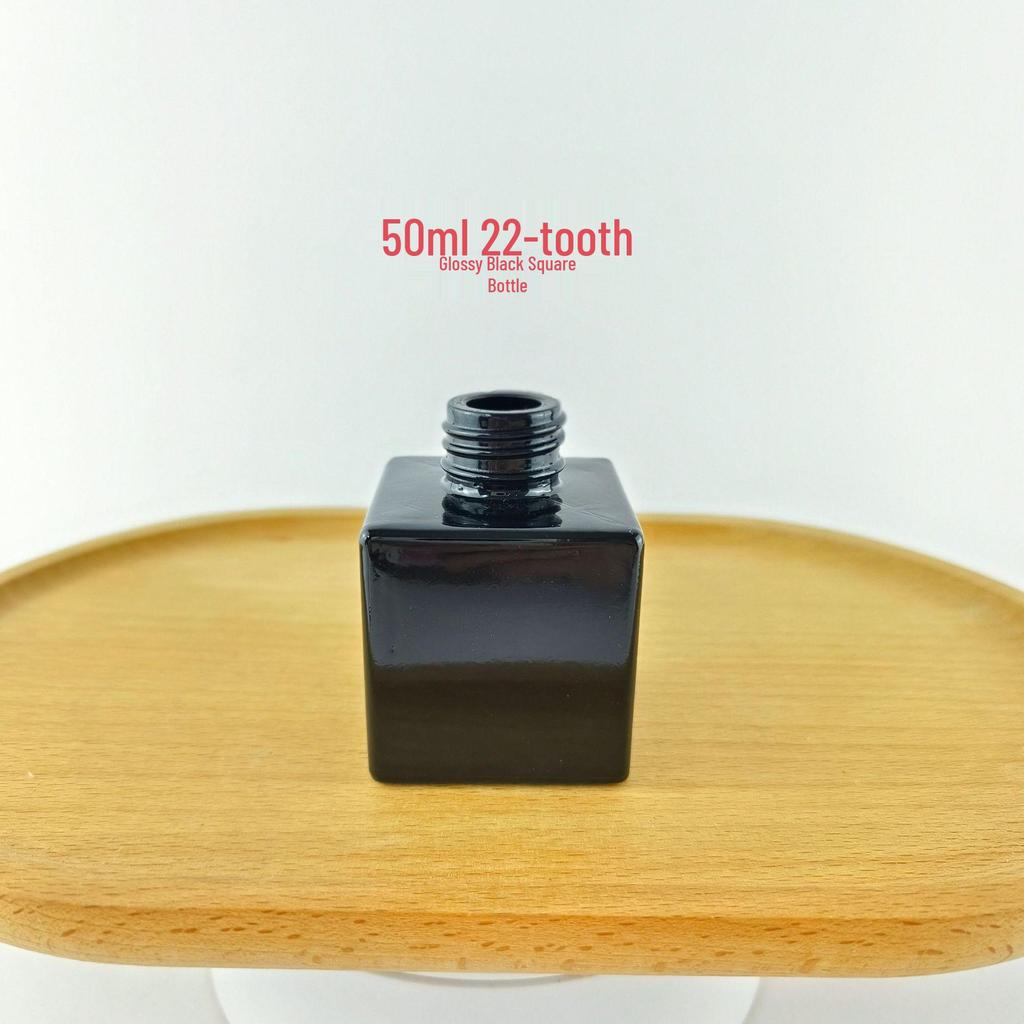 50ml Frosted Square Aroma Diffuser Glass Bottle for Home or Car Decoration