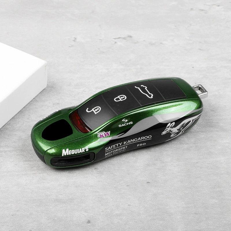 

For Porsche Kangaroo Car Keychain Cover Marcayenne 911Panamera718 Key Case Protective Case