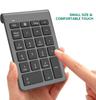 Kabelloser Bluetooth 22-Tasten-Nummernblock mit Tab-Taste, Kompatibel mit mehreren Geräten, PC-Laptop usw.