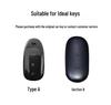 Luxury Protective Key Case for Li Auto L6/L7/L8/L9 and One - Women's High-End Buckle Design