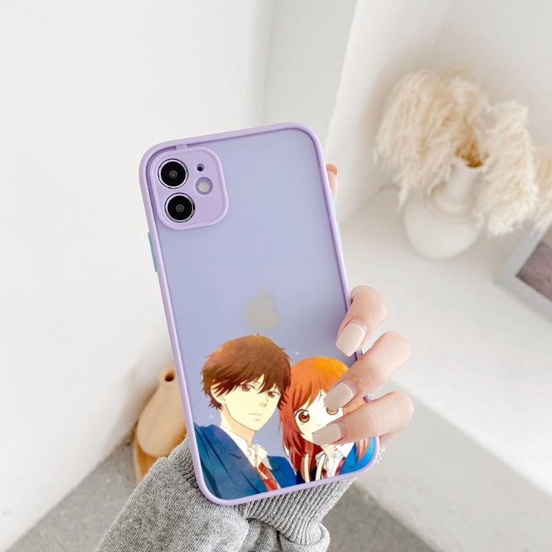 

Чехол для телефона Ao Haru Ride для iPhone 14 13 12 11 Mini Pro Max XS X Max XR 8 7 Plus SE 2022, цветной чехол для телефона iPhone SE 2020-2022