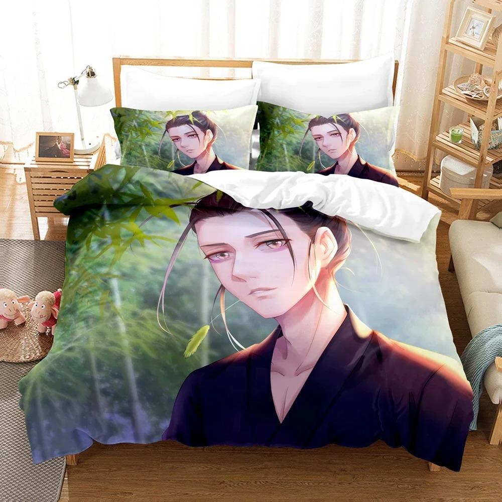 3D The Hitori No Shita The Outcast Bedding Sets Duvet Cover Set With Pillowcase Twin Full Queen King Bedclothes Bed Linen