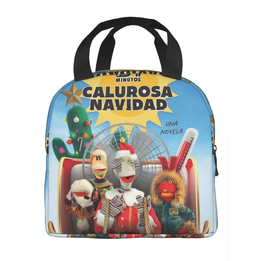 Insulated Lunch Bags 31 Minutos Comedy Merch Storage Food Box INS Trendy Cooler Thermal Lunch Box For Work