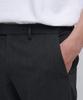 MUSINSA STANDARD Semi-Wide Slit Hidden Banding Slacks [Charcoal Gray]