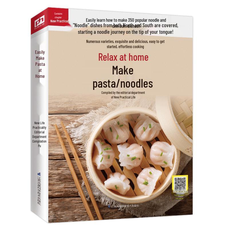Easy Homemade Pasta & Noodle Cookbook